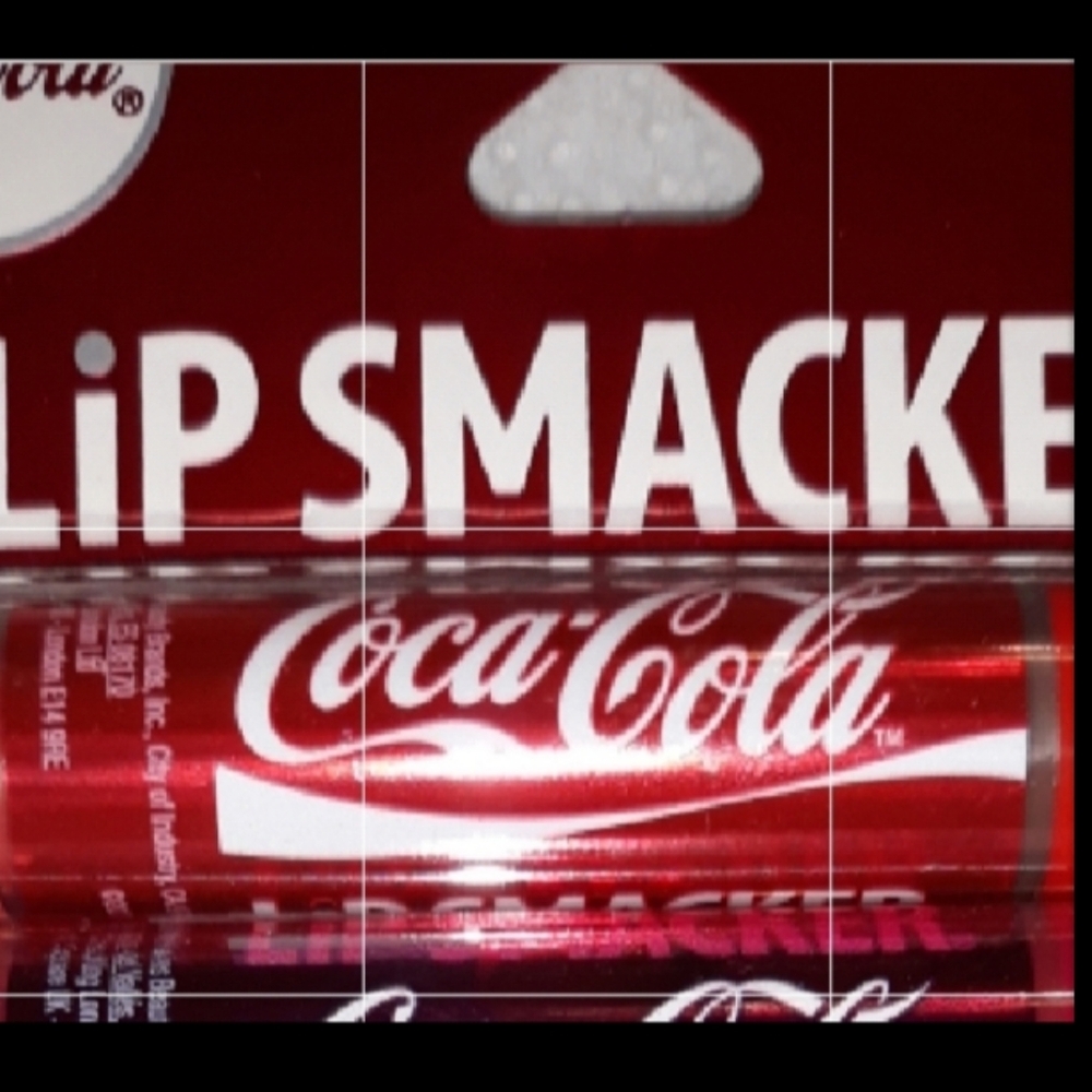 LIP SMACKERS Coca Cola Lip Balm Gloss Cola Flavored Limited Edition NEW in pkg